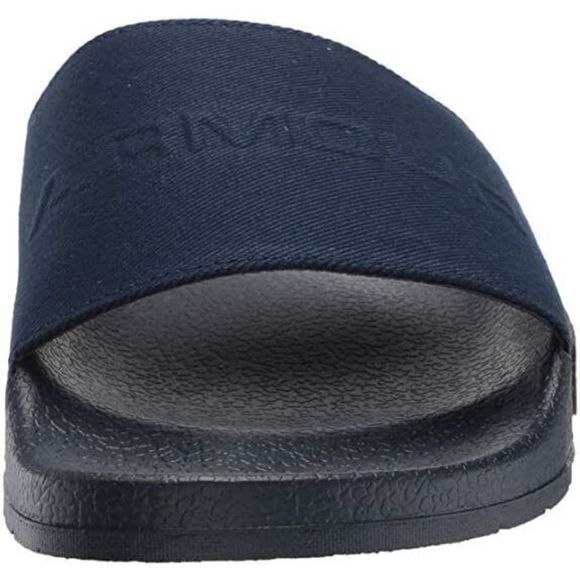 Under Armour 3022739 Mens Sz 6 Womens Sz 7.5 Blue Core Remix Canvas Slide Sandal - Picture 5 of 6
